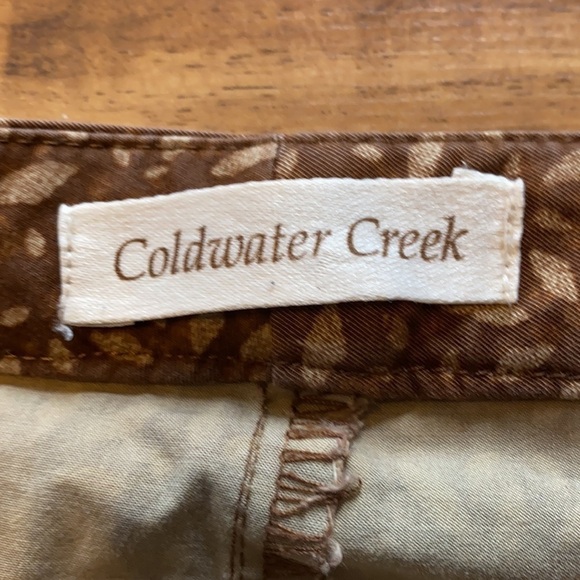 Coldwater Creek Capri Pants brown, size 6 - Picture 3 of 9